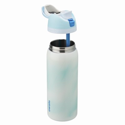 Owala 16oz Cosmic Collection Water Bottles White/Blue | 4860-WERML